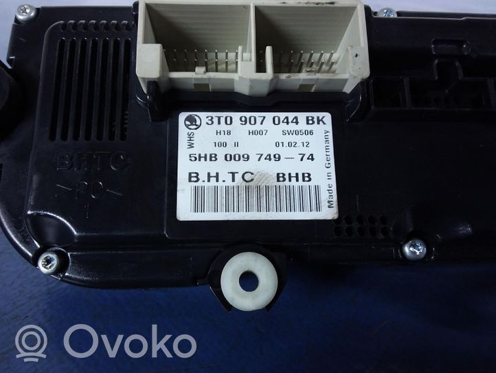 Skoda Octavia Mk2 (1Z) Panel klimatyzacji 3T0907044BK