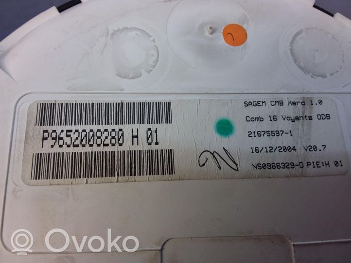 Citroen C3 Tachimetro (quadro strumenti) 21675597-1