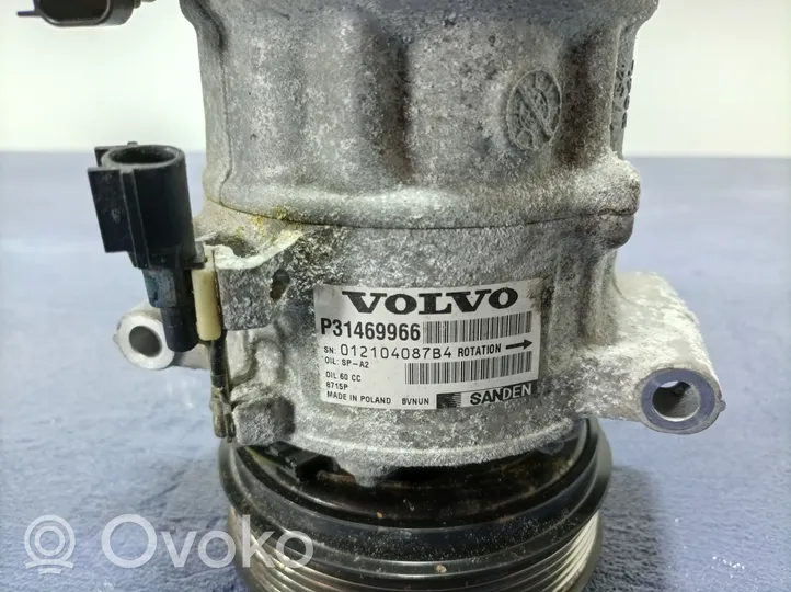 Volvo S90, V90 Ilmastointilaitteen kompressorin pumppu (A/C) P31469966