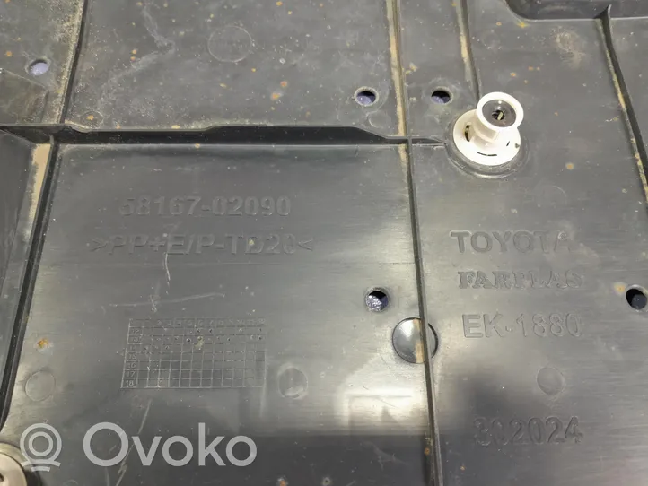 Toyota Corolla E160 E170 Priekinės važiuoklės dugno apsauga 58165-02040