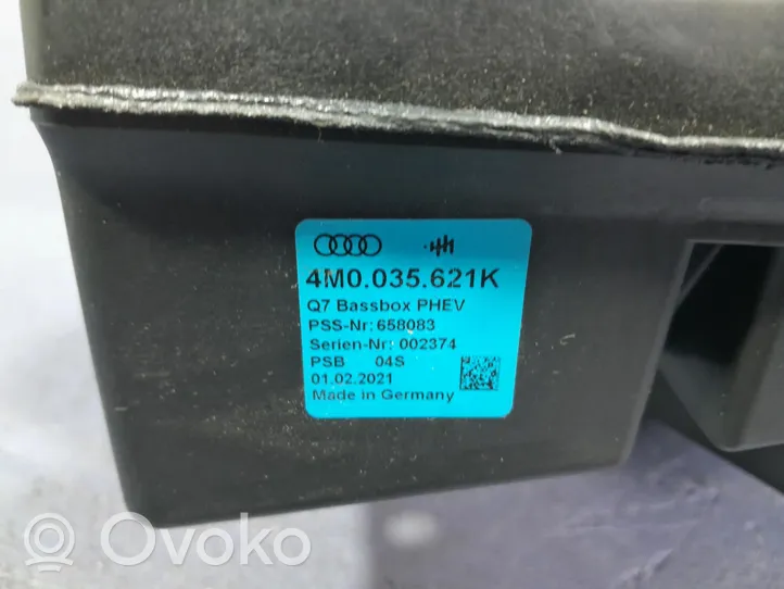 Audi Q7 4M Subwoofer altoparlante 4M0035621K