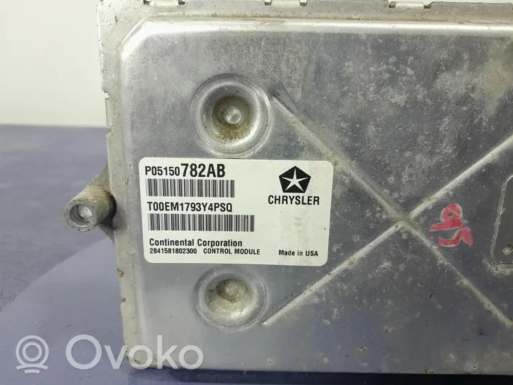 Dodge Journey Unité de commande, module ECU de moteur P05150782AB