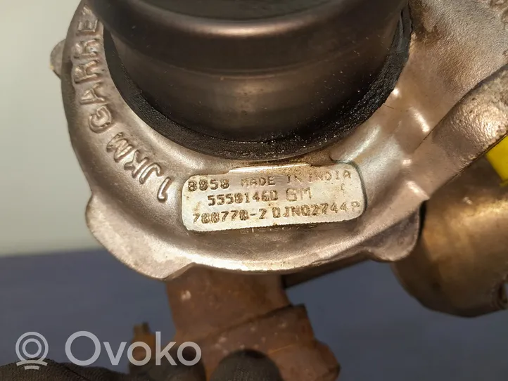 Opel Insignia A Cześć układu próżniowego turbosprężarki 55581460