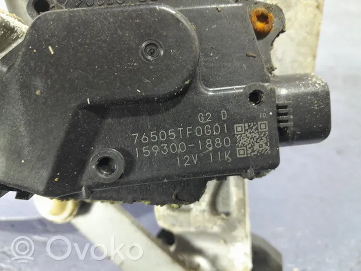 Honda Jazz Mechanizm i silniczek wycieraczek szyby przedniej / czołowej 76505TF0G01