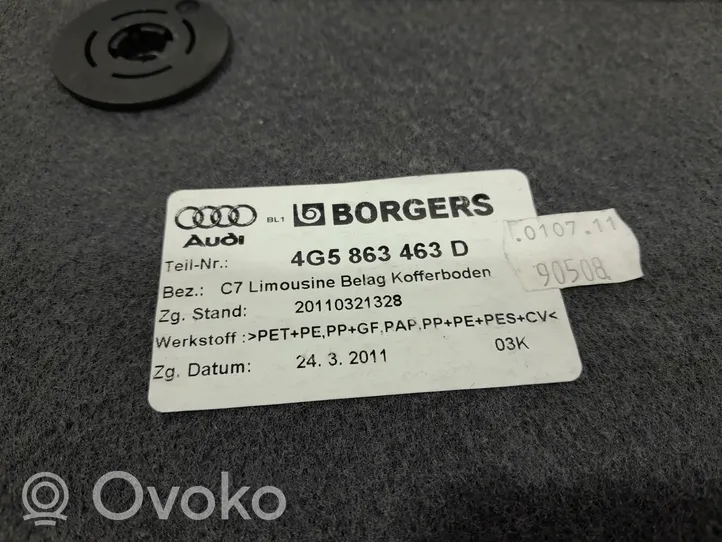 Audi A6 S6 C7 4G Rivestimento pavimento anteriore 4G5863463D