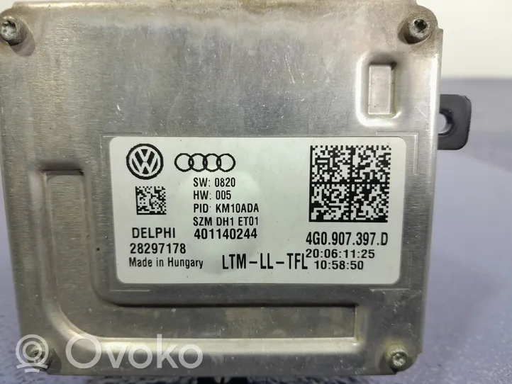 Audi A6 S6 C7 4G Modulo del convertitore di tensione/trasformatore 4G0907397D