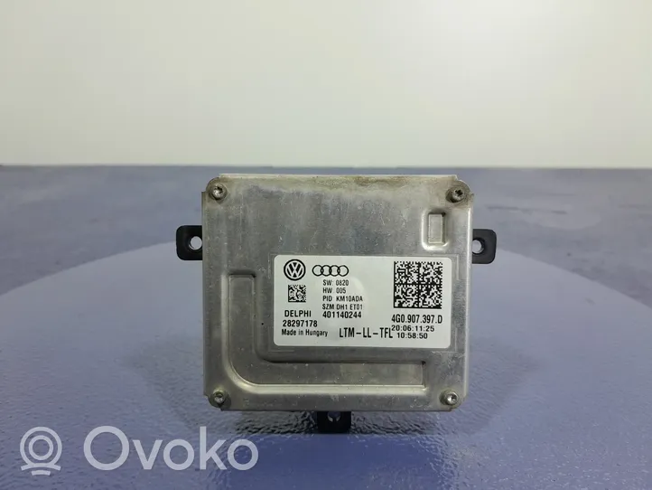 Audi A6 S6 C7 4G Modulo del convertitore di tensione/trasformatore 4G0907397D