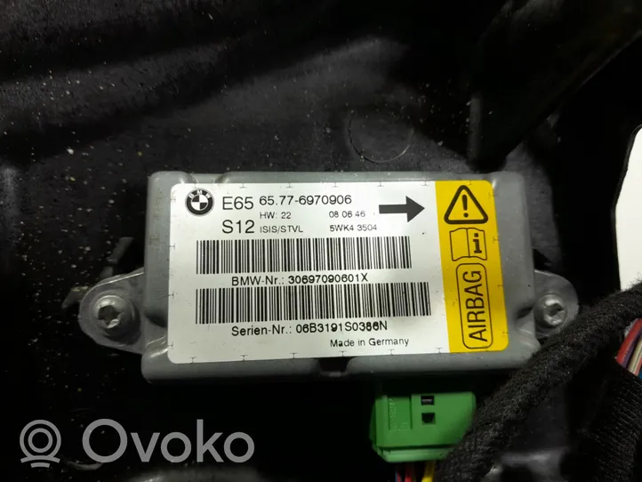 BMW 7 E65 E66 Isolante termico/insonorizzante vano motore/cofano 8243895