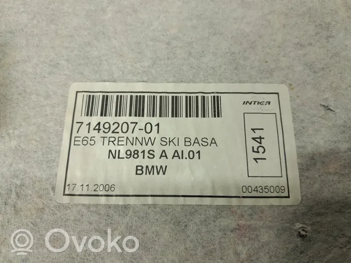 BMW 7 E65 E66 Sonstiges Einzelteil Verkleidung Schweller / Säulen 7149207