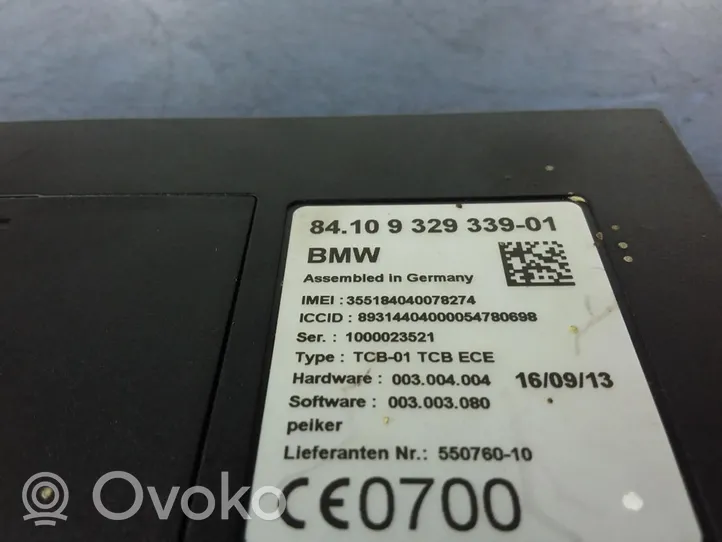BMW 6 E63 E64 Autres unités de commande / modules 9329339