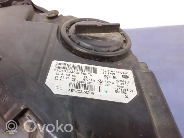 BMW 5 F10 F11 Phare frontale 7203242