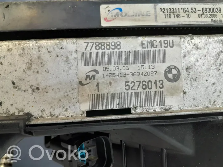 BMW 3 E90 E91 Радиатор охлаждающей жидкости 7788898