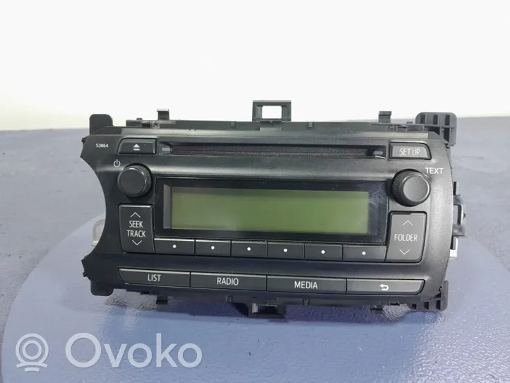 Toyota Yaris Unità principale autoradio/CD/DVD/GPS 86120-0D640