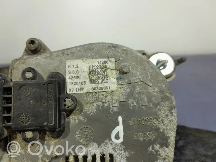 Citroen C5 Mechanizm i silniczek wycieraczek szyby przedniej / czołowej 9682761480