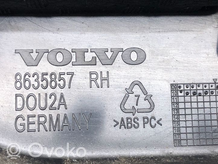 Volvo S60 Garniture de panneau carte de porte avant 8635857