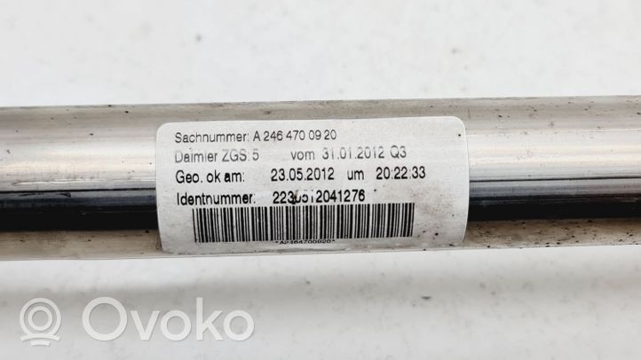 Mercedes-Benz B W246 W242 Tubo e bocchettone per riempimento serbatoio del carburante A2464700920