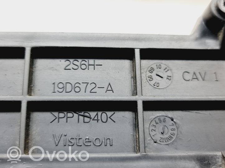 Ford Fusion Ohjaamon sisäilman mikrosuodattimen kansi 2S6H19D672A