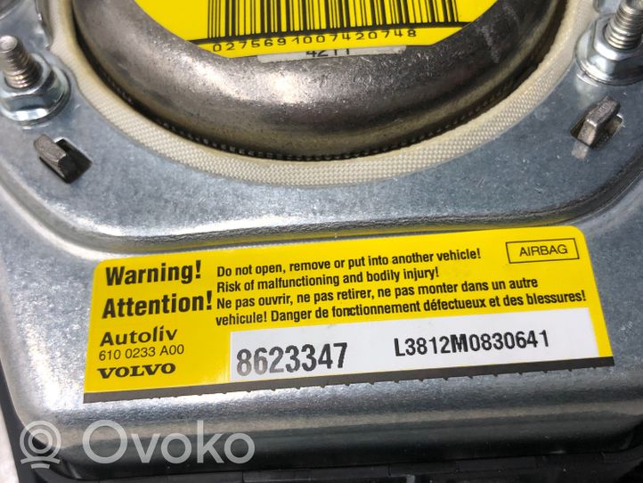 Volvo S40 Poduszka powietrzna Airbag kierownicy 6100233A00