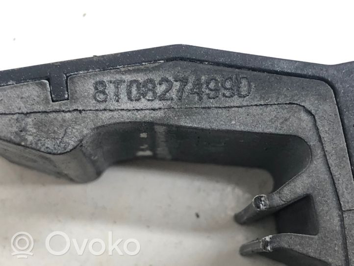 Audi A5 8T 8F Couvercle de coffre avec bloc tampon reglable arrière 8T0827499D