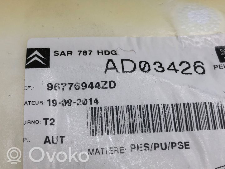 Citroen C4 Grand Picasso Wykładzina podłogowa tylna 96776944ZD