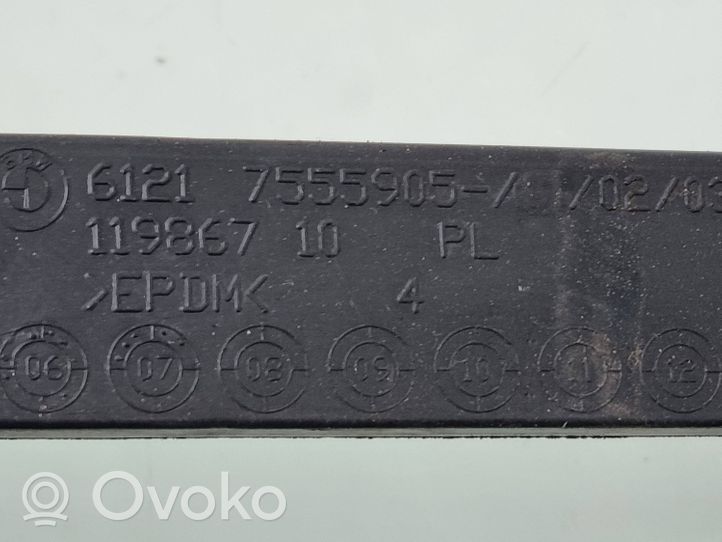 BMW X5 E70 Staffa di montaggio della batteria 61217555905