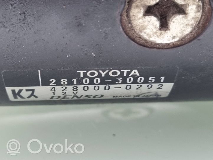 Toyota Land Cruiser (J150) Starteris 2810030051