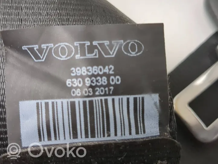 Volvo S90, V90 Takaistuimen turvavyö 39836042