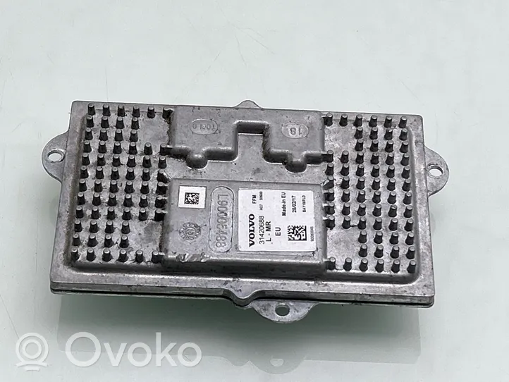 Volvo S90, V90 Modulo di zavorra faro Xenon 31420688