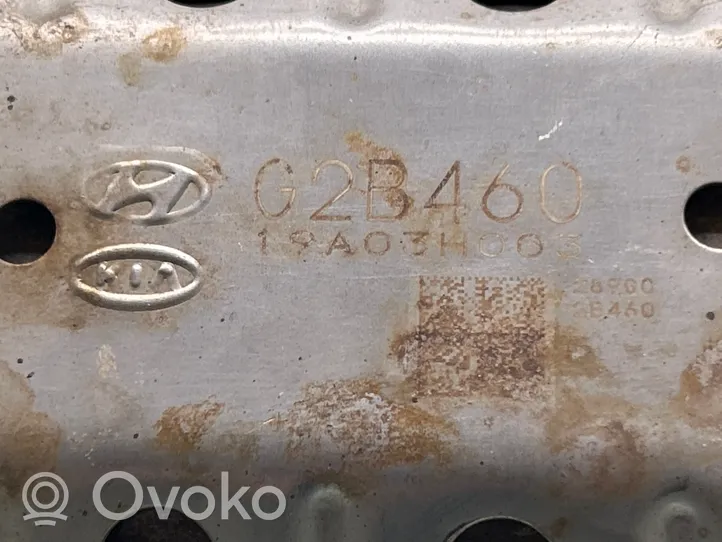 KIA Sportage Filtr cząstek stałych Katalizator / FAP / DPF G2B460