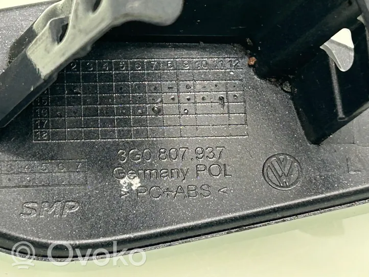 Volkswagen PASSAT B8 Zaślepka spryskiwacza lampy przedniej 3G0807937