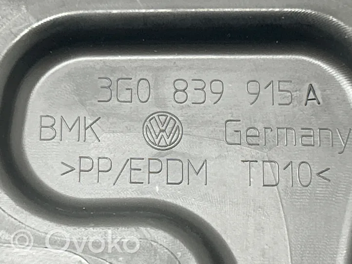 Volkswagen PASSAT B8 Inne elementy wykończeniowe drzwi tylnych 3G0839915A