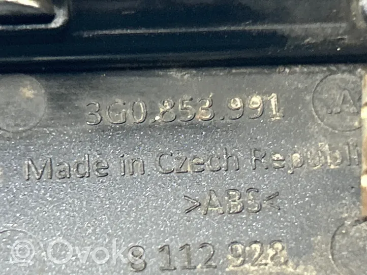 Volkswagen PASSAT B8 Lokasuojan lista (muoto) 3G0853991