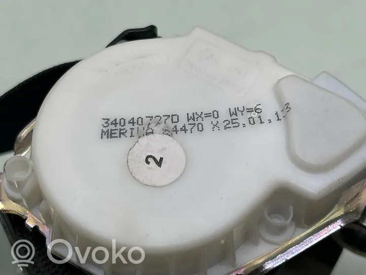 Opel Meriva B Pas bezpieczeństwa fotela przedniego 34040727D