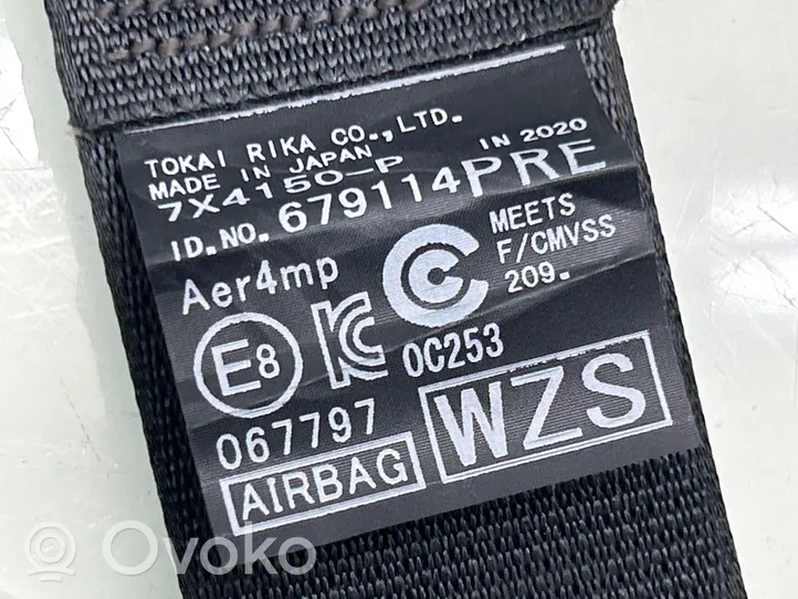 Toyota RAV 4 (XA50) Cintura di sicurezza anteriore 679114