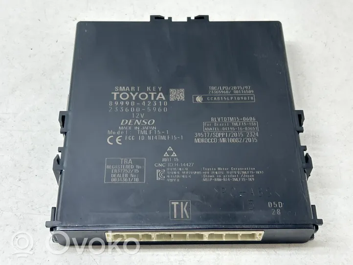 Toyota RAV 4 (XA50) Beraktės sistemos KESSY (keyless) valdymo blokas/ modulis 8999042310