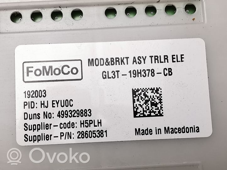 Ford F150 Vetokoukun ohjainlaite/moduuli GL3T19H378CB