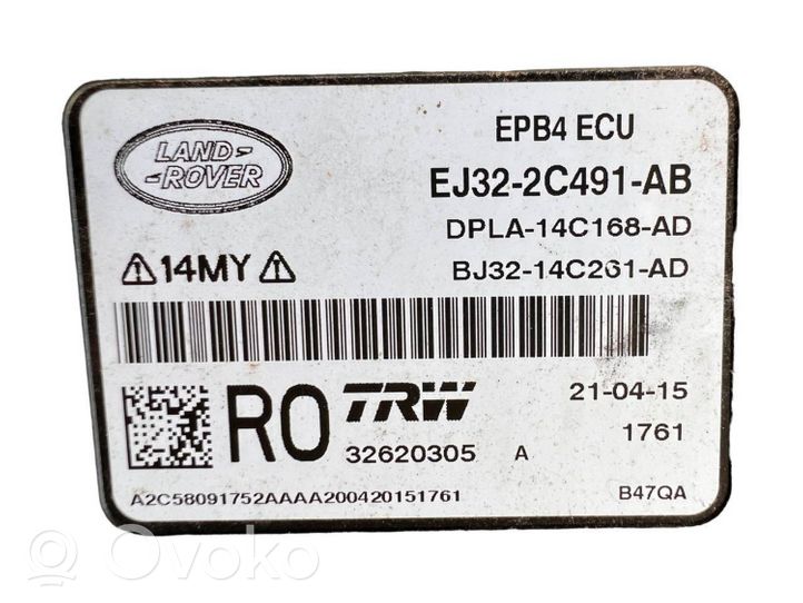 Land Rover Range Rover Evoque L538 Centralina/modulo motore ECU EJ322C491AB