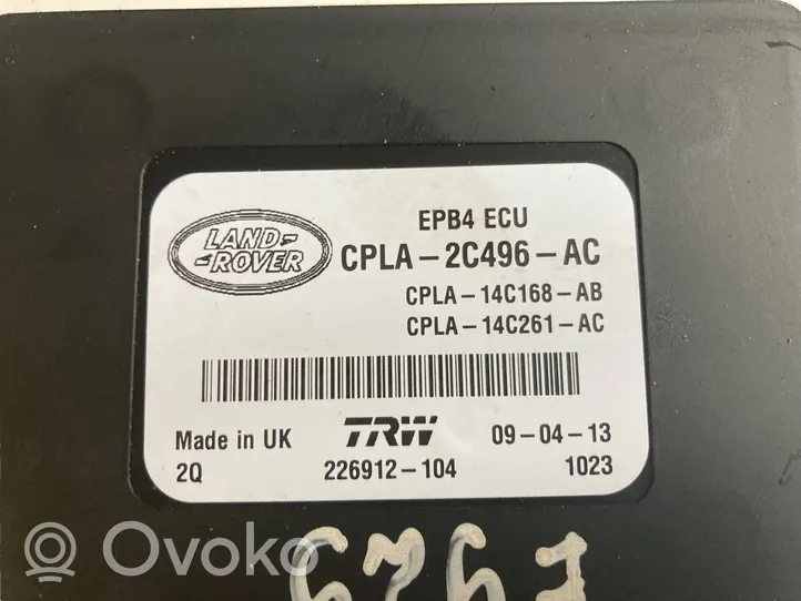 Land Rover Range Rover Sport L494 Module de commande de frein à main CPLA14C261AC