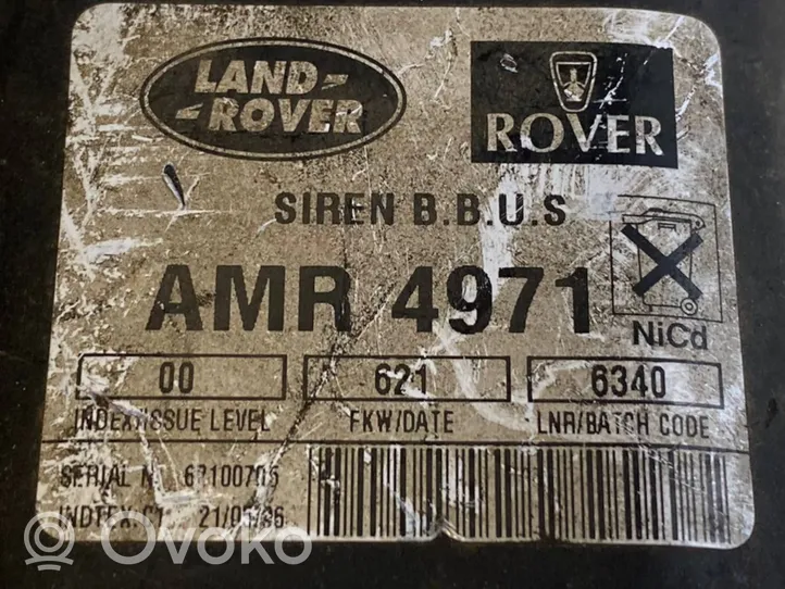 Land Rover Range Rover P38A Alarmes antivol sirène AMR4971