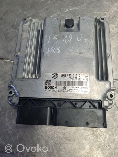 Volkswagen Transporter - Caravelle T5 Engine control unit/module 038906016AJ