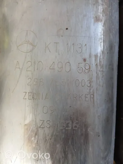 Mercedes-Benz S W220 Katalizatorius/ FAP/DPF kietųjų dalelių filtras KT1131