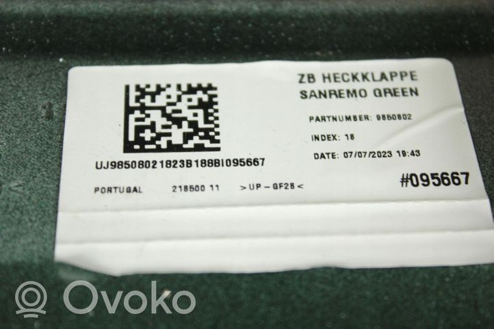 BMW 4 G22 G23 G24 G26 Tylna klapa bagażnika 9449239