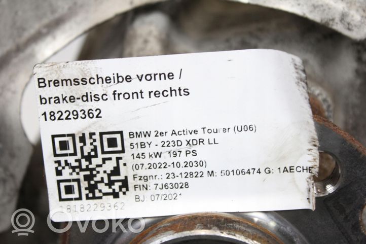 BMW 2 Active Tourer U06 Priekinė svirtis 