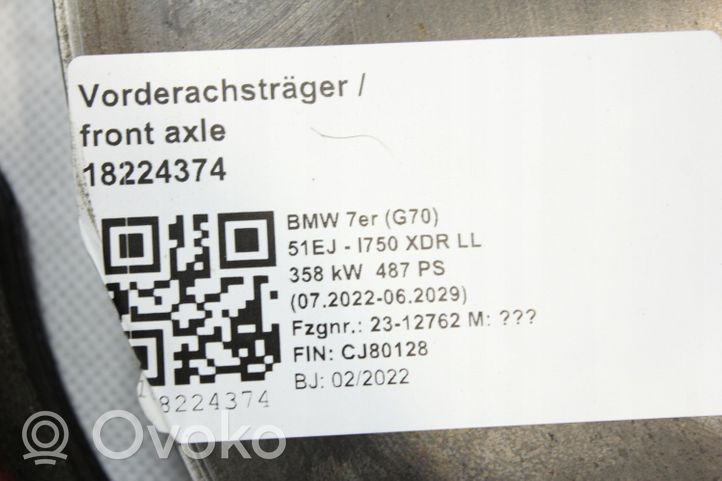 BMW 7 G70 Disque de frein avant 