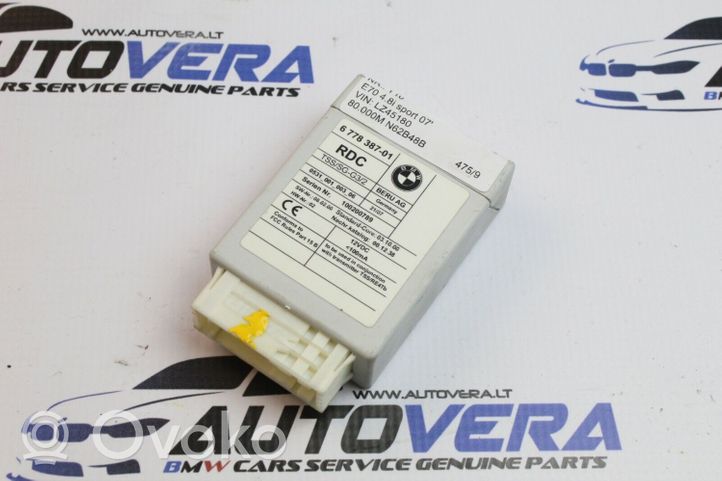 BMW 5 E60 E61 Sensore di imbardata accelerazione ESP 6 778 387