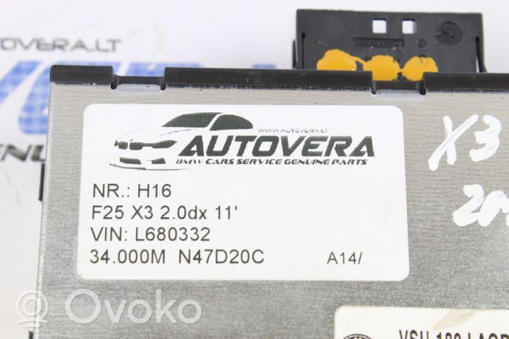 BMW X3 F25 Voltage converter/converter module 9251984