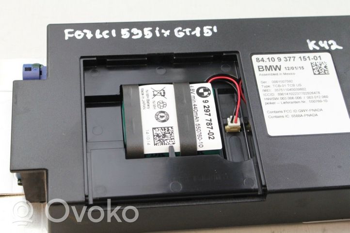 BMW 3 F30 F35 F31 Centralina/modulo bluetooth 9377151