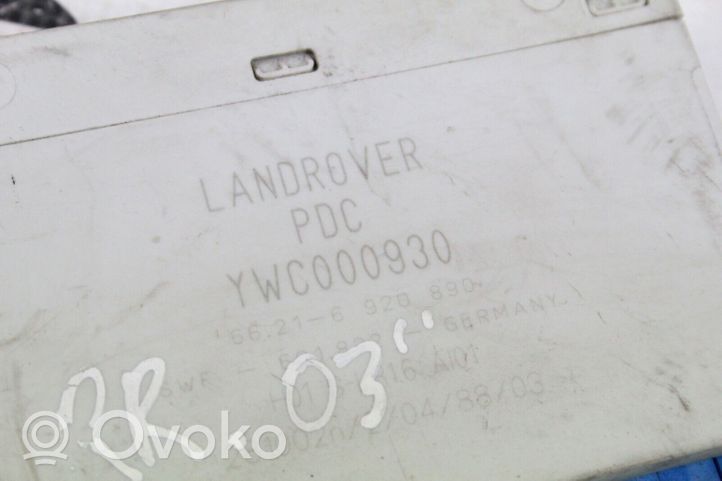 Land Rover Range Rover L322 Unité de commande, module PDC aide au stationnement 6920890