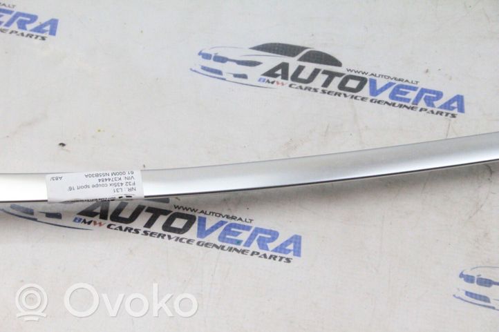 BMW 4 F32 F33 Rivestimento vetro lato posteriore 