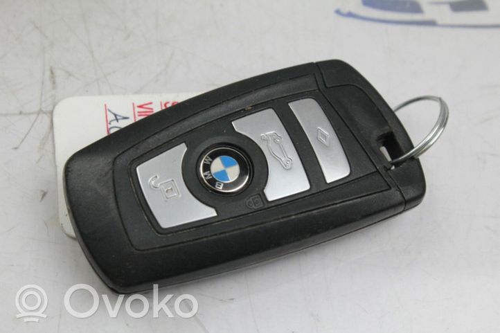 BMW 5 GT F07 Komputer / Sterownik ECU i komplet kluczy 7604075